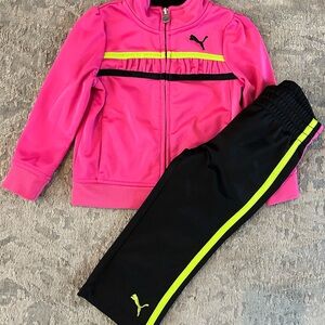 Puma Pink Jacket set